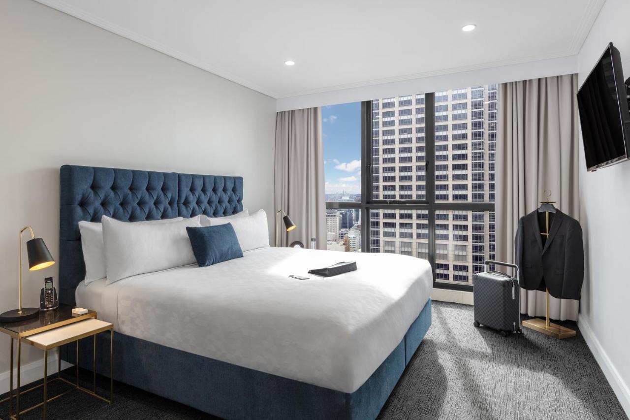Meriton Suites Pitt Street, Sydney Eksteriør billede Bedroom