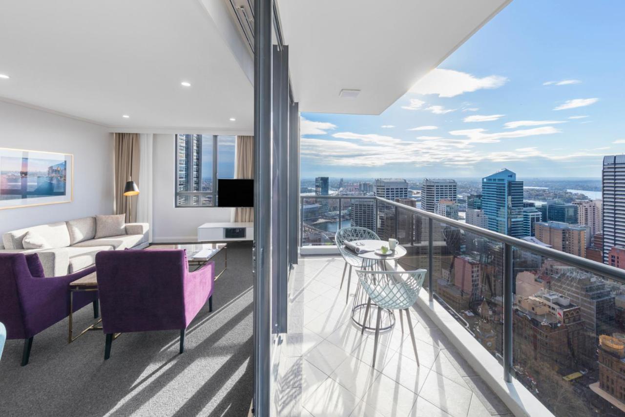 Meriton Suites Pitt Street, Sydney Eksteriør billede Interior of a typical apartment