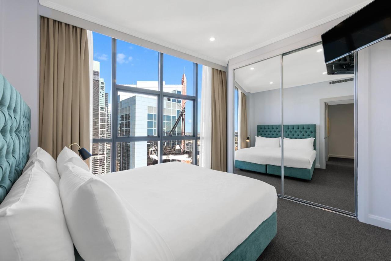 Meriton Suites Pitt Street, Sydney Eksteriør billede Bedroom