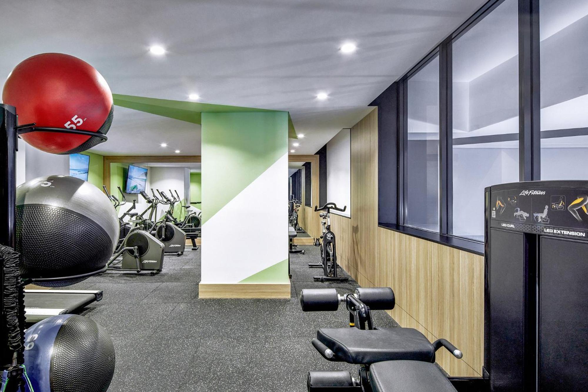 Meriton Suites Pitt Street, Sydney Eksteriør billede The gym at the 2012 London Olympics