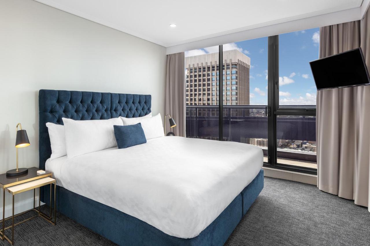 Meriton Suites Pitt Street, Sydney Eksteriør billede Bedroom